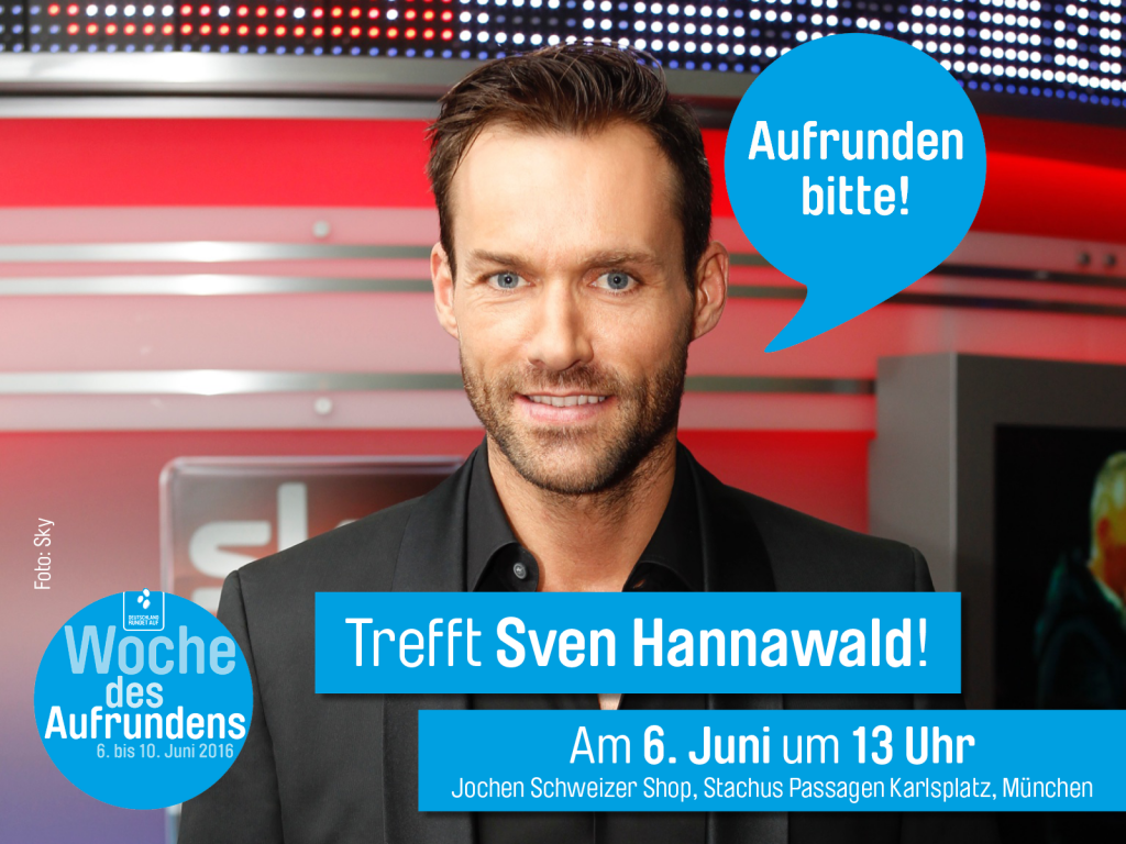 Aufrunden Bitte Bei Sven Hannawald Im Jochen Schweizer Shop 6 Juni 16 Aktuelles Stachus Passagen