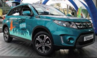 Der Suzuki Vitara in den Stachus Passagen