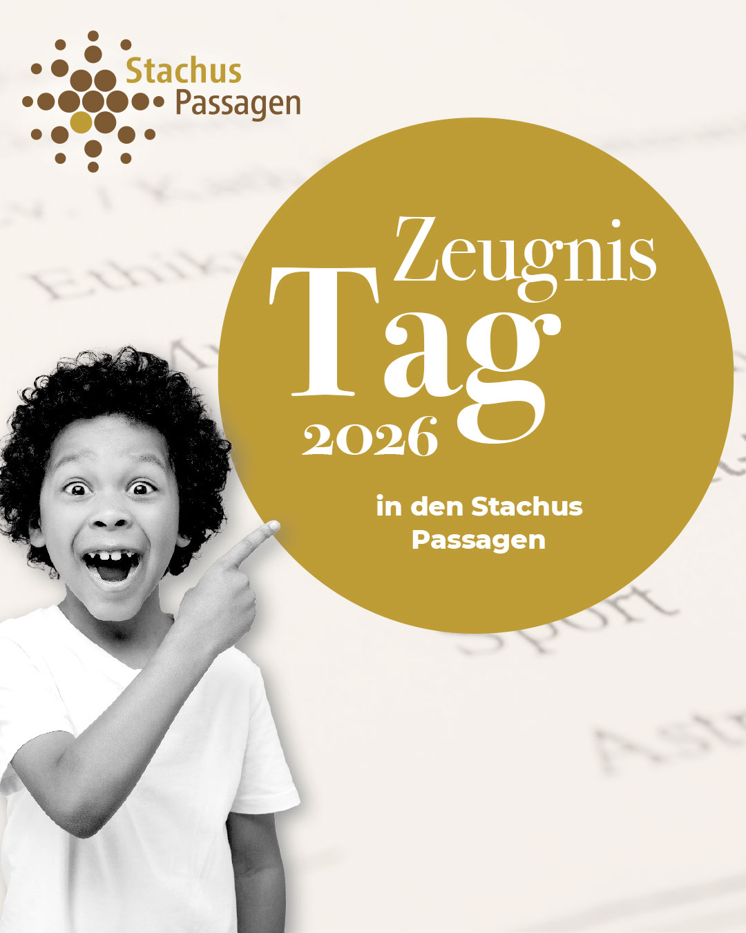 Stachus Passagen Zeugnistag 2026